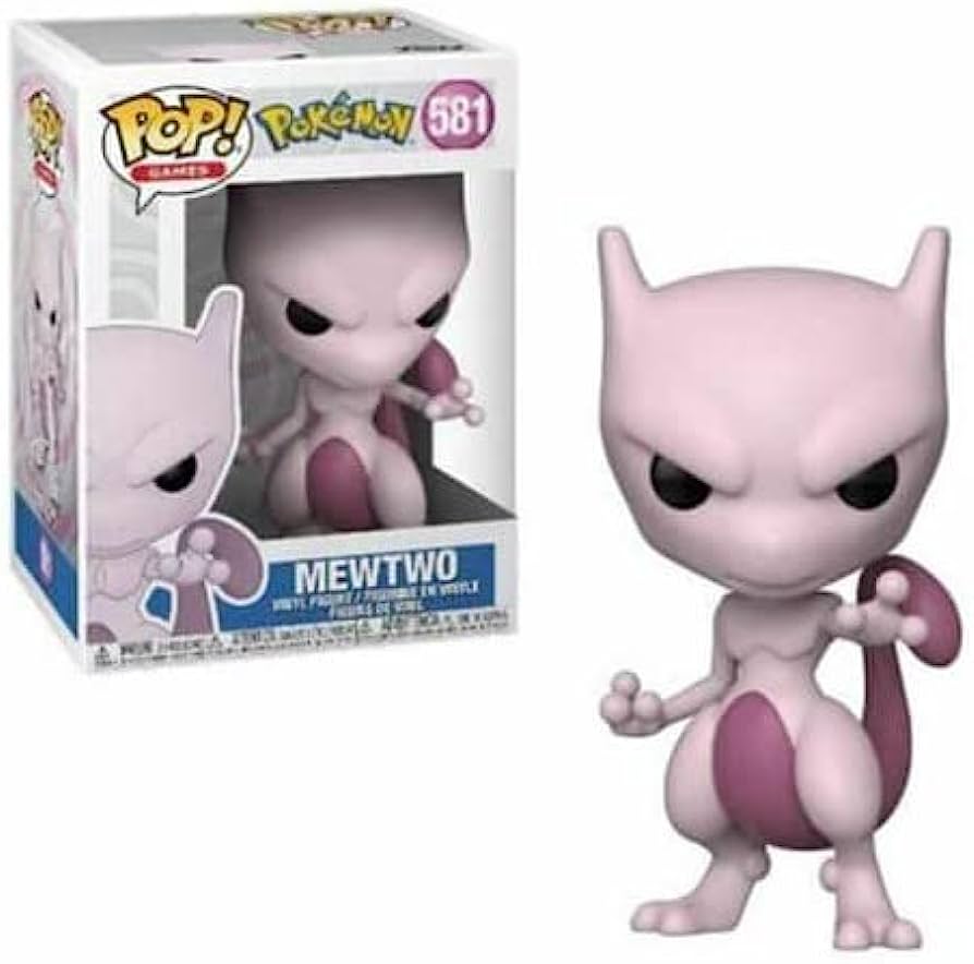 Funko POP Games Jumbo Mewtwo Pokémon (exclusivo de Target) 583
