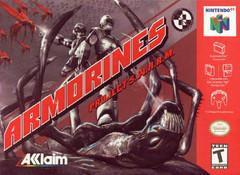 An image of the game, console, or accessory Armorines Project SWARM - (LS) (Nintendo 64)