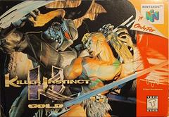 An image of the game, console, or accessory Killer Instinct Gold - (LS) (Nintendo 64)