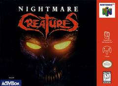 An image of the game, console, or accessory Nightmare Creatures - (LS) (Nintendo 64)