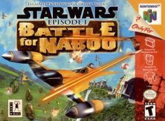 An image of the game, console, or accessory Star Wars Battle for Naboo - (LS) (Nintendo 64)
