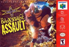 An image of the game, console, or accessory WCW Backstage Assault - (Sealed - P/O) (Nintendo 64)