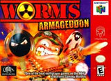An image of the game, console, or accessory Worms Armageddon - (LS) (Nintendo 64)