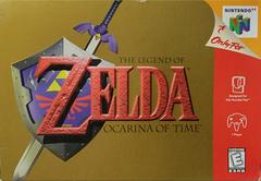 An image of the game, console, or accessory Zelda Ocarina of Time - (CIB Flaw) (Nintendo 64)