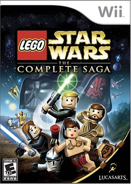 An image of the game, console, or accessory LEGO Star Wars Complete Saga - (CIB) (Wii)