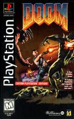 An image of the game, console, or accessory Doom [Long Box] - (CIB) (Playstation)