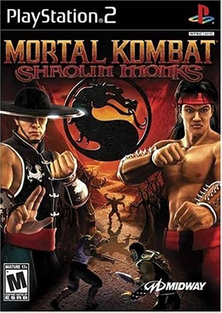 An image of the game, console, or accessory Mortal Kombat Shaolin Monks - (CIB) (Playstation 2)