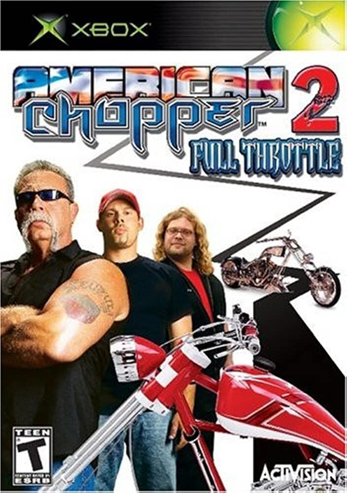 An image of the game, console, or accessory American Chopper 2 Full Throttle - (CIB) (Xbox)