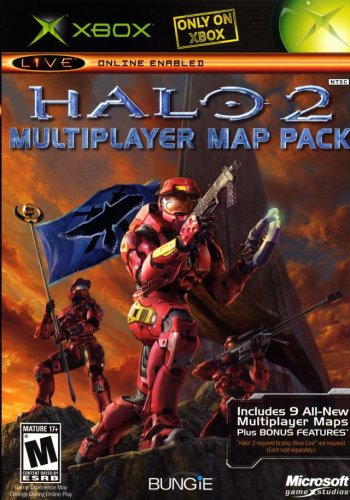 An image of the game, console, or accessory Halo 2 Multiplayer Map Pack - (CIB) (Xbox)