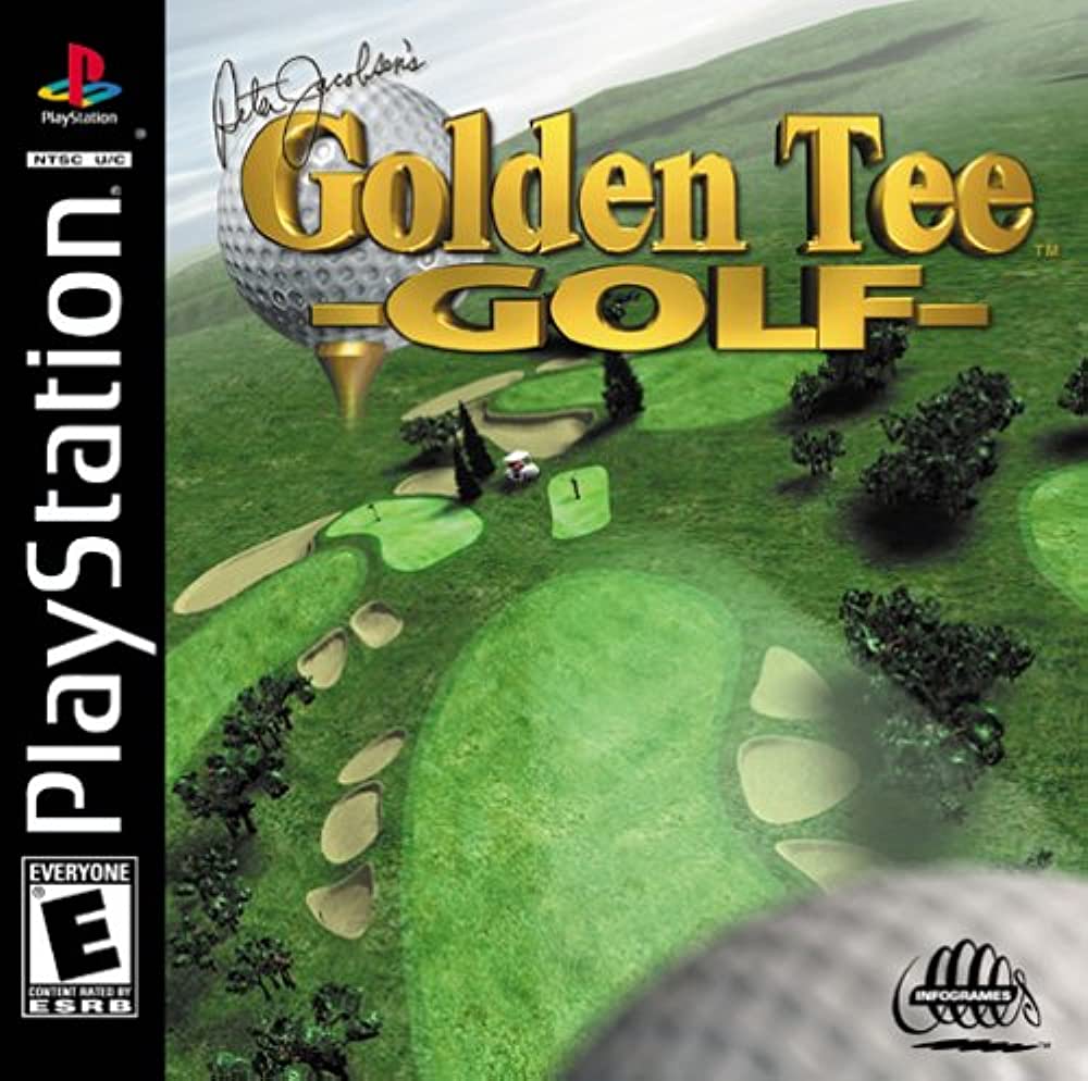 An image of the game, console, or accessory Golden Tee Golf - (CIB) (Playstation)