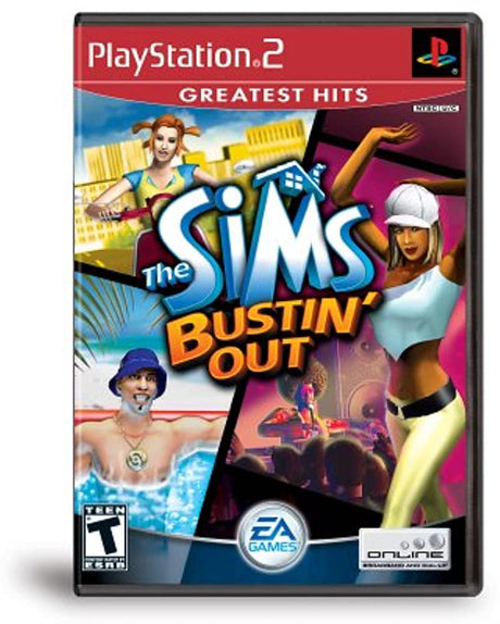 An image of the game, console, or accessory The Sims Bustin Out - (CIB) (Playstation 2)
