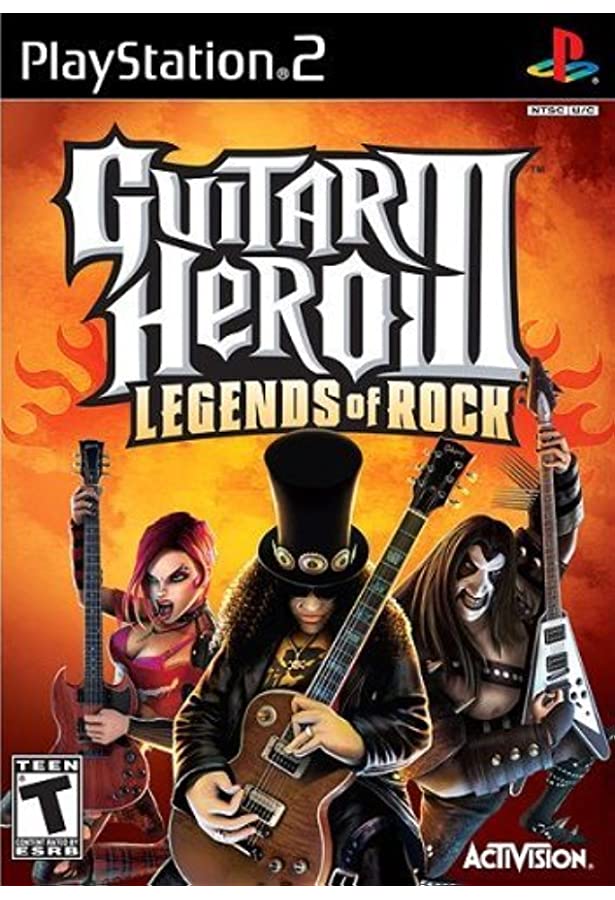 An image of the game, console, or accessory Guitar Hero III Legends of Rock - (CIB) (Playstation 2)