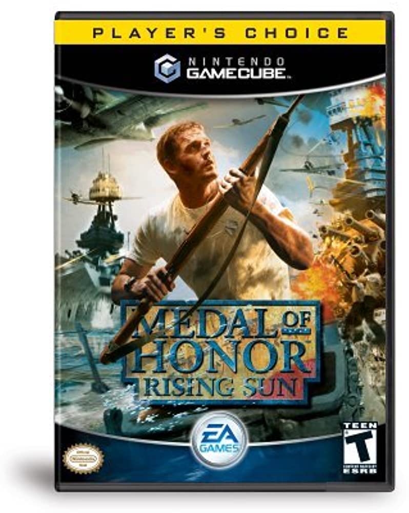 An image of the game, console, or accessory Medal of Honor Rising Sun - (CIB) (Gamecube)