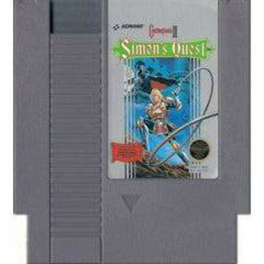 An image of the game, console, or accessory Castlevania II Simon's Quest - (LS) (NES)