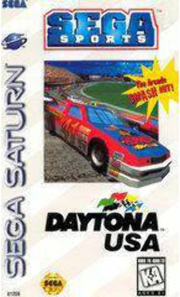 An image of the game, console, or accessory Daytona USA (no manual) - (CIB) (Sega Saturn)