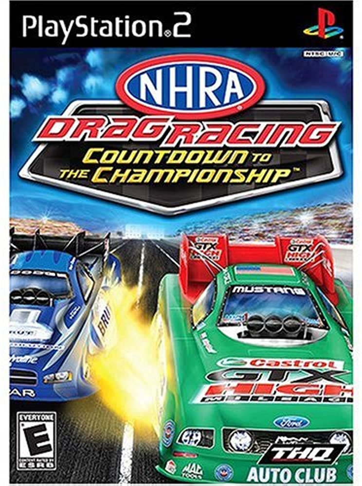 An image of the game, console, or accessory NHRA Countdown to the Championship 2007 - (CIB) (Playstation 2)
