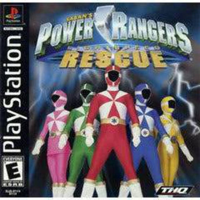 An image of the game, console, or accessory Power Rangers Lightspeed Rescue - (CIB) (Playstation)