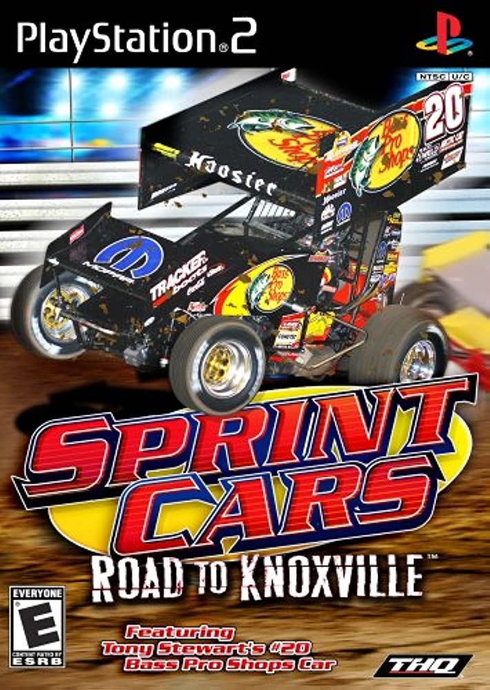 An image of the game, console, or accessory Sprint Cars Road to Knoxville - (CIB) (Playstation 2)