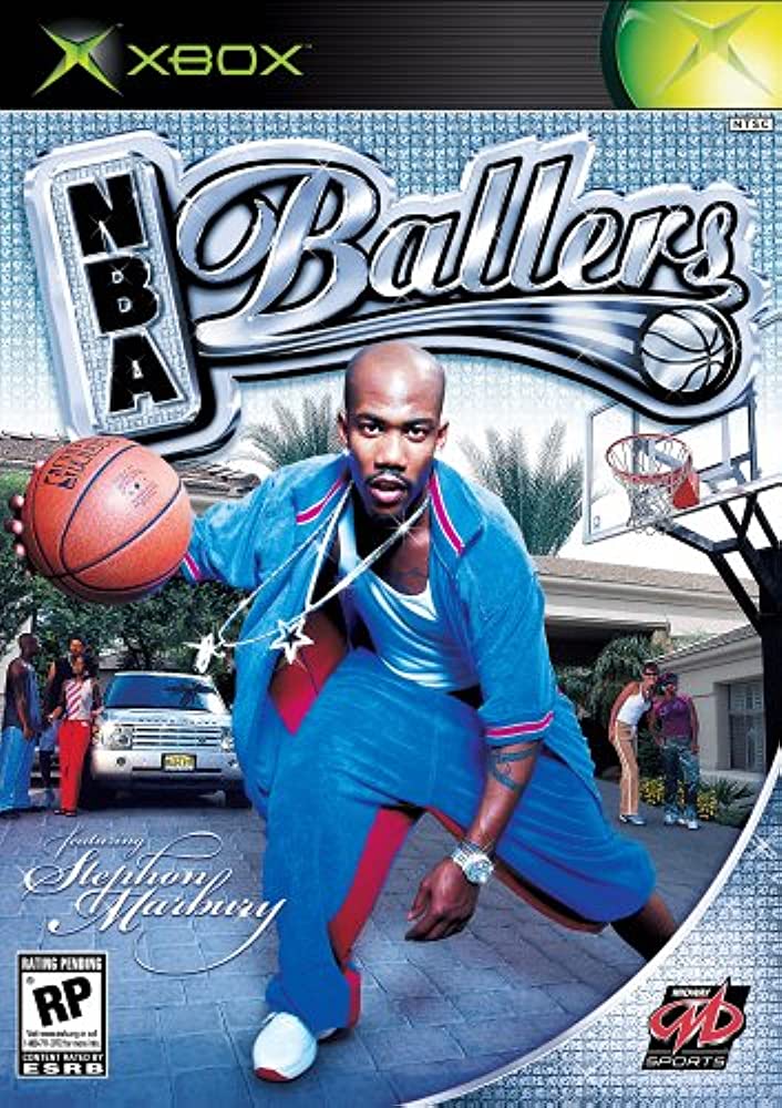An image of the game, console, or accessory NBA Ballers - (CIB) (Xbox)