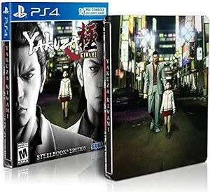 An image of the game, console, or accessory Yakuza Kiwami [Steelbook Edition] - (Sealed - P/O) (Playstation 4)