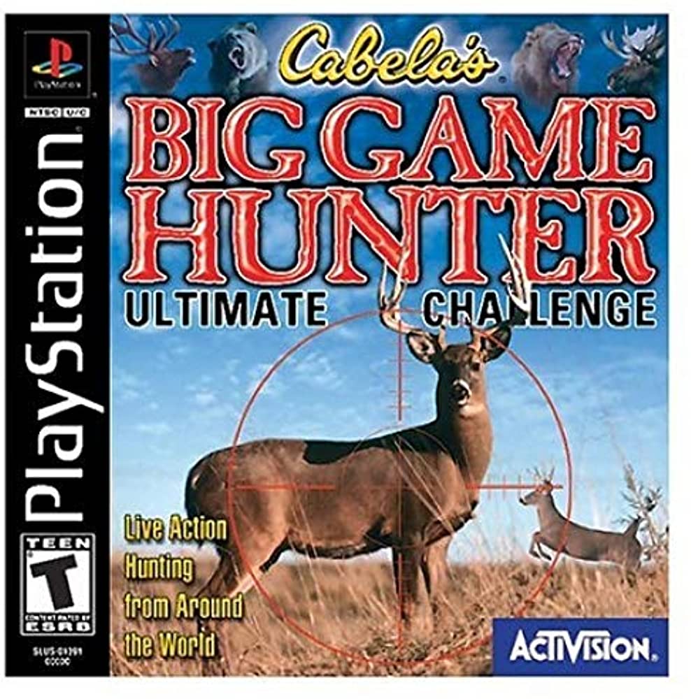 An image of the game, console, or accessory Big Game Hunter Ultimate Challenge - (CIB) (Playstation)