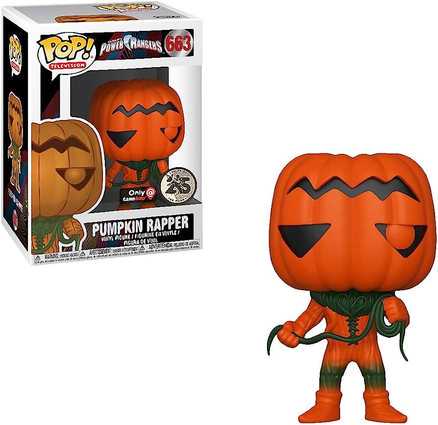 POP Television Pumpkin Rapper Power Rangers (exclusivo de Gamestop) 663