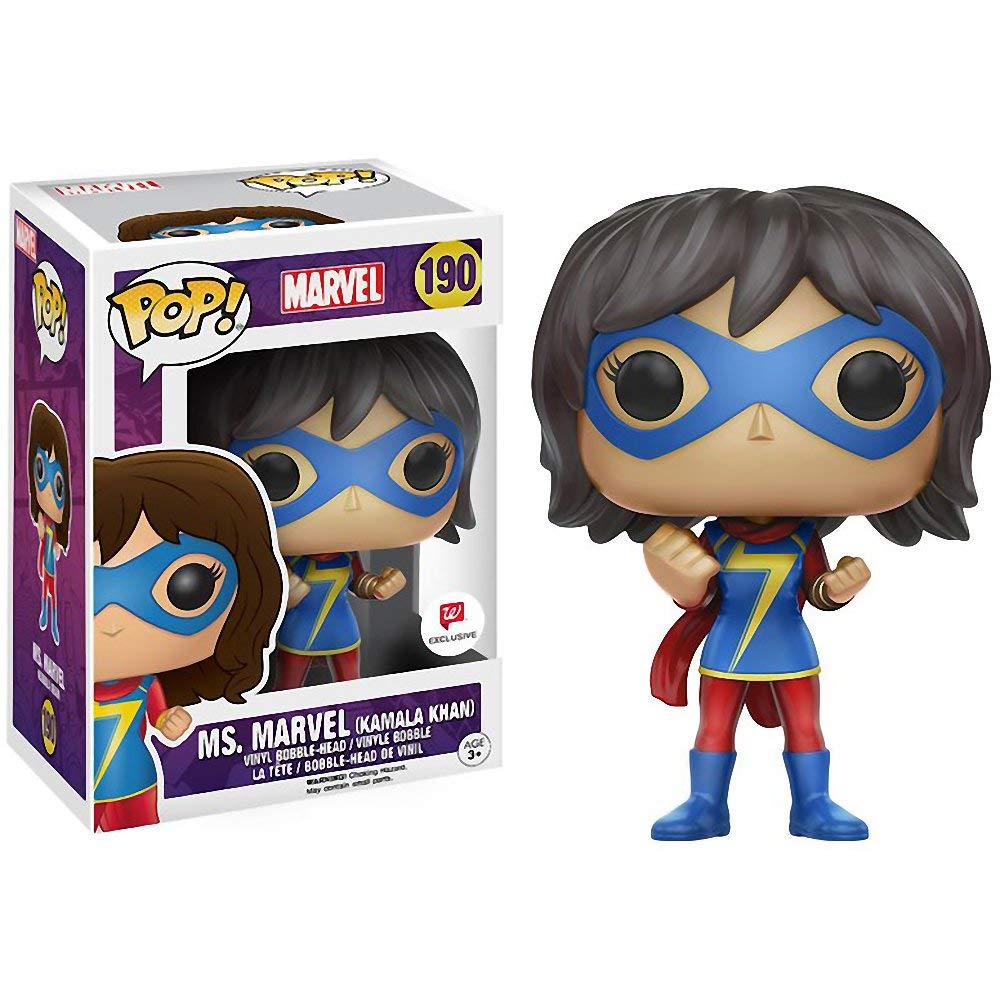POP Ms. Marvel (Kamala Khan) Marvel (Exclusivo de Walgreens) 190