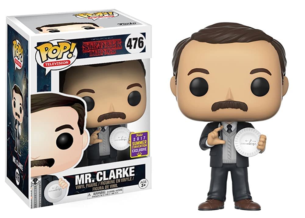 POP Television Mr. Clarke Stranger Things (Exclusivo de la Convención 2017) 476