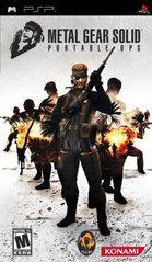 An image of the game, console, or accessory Metal Gear Solid Portable Ops - (CIB) (PSP)