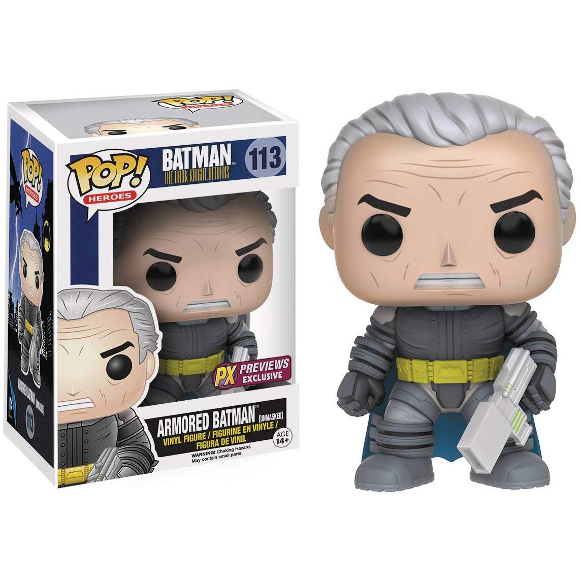 POP Armored Batman [Unmasked] Batman The Dark Knight Returns (Previews Exclusives) 113