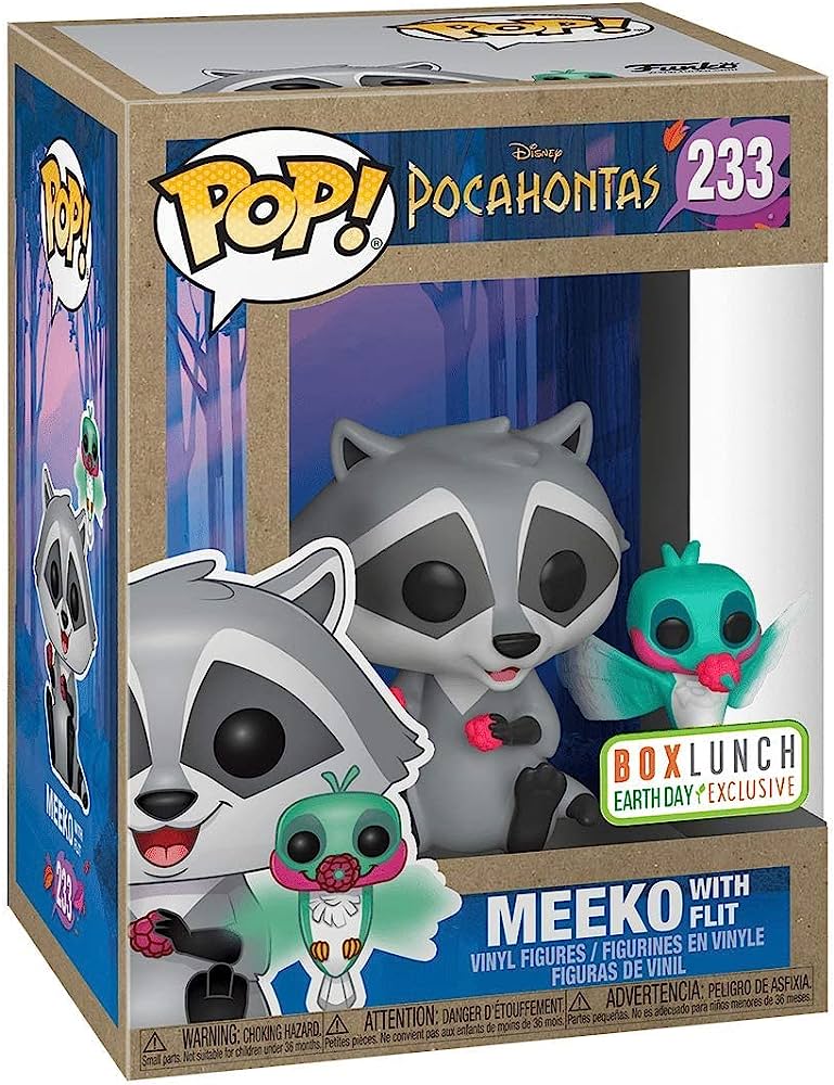 POP Meeko con Flit Pocahontas (Box Lunch exclusivo del Día de la Tierra) 233