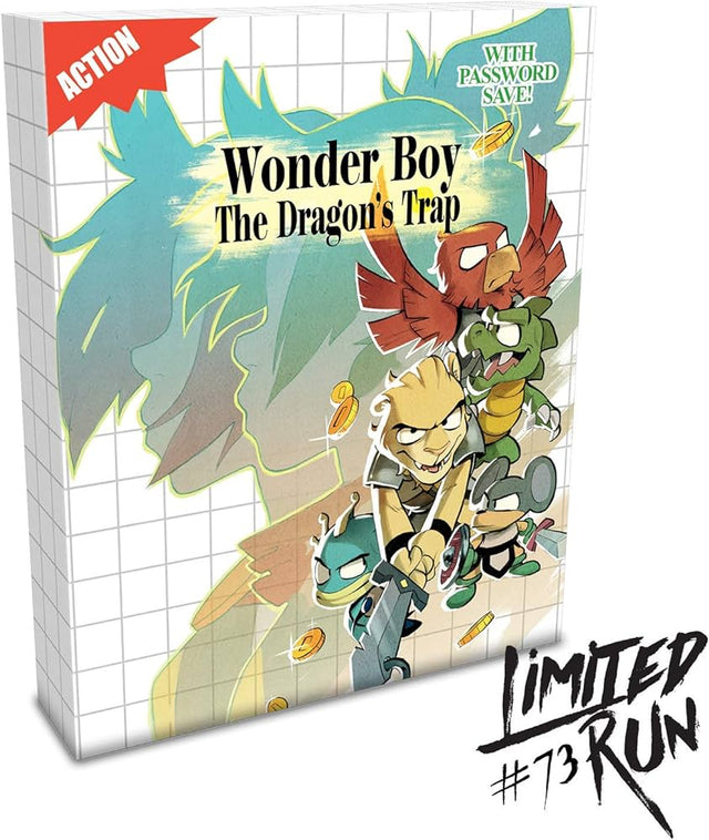 An image of the game, console, or accessory Wonder Boy The Dragon's Trap [Collector's Edition] - (CIB) (Playstation 4)