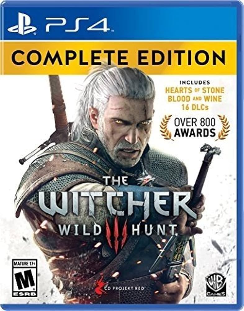 An image of the game, console, or accessory Witcher 3: Wild Hunt [Complete Edition] - (CIB) (Playstation 4)
