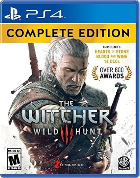 An image of the game, console, or accessory Witcher 3: Wild Hunt [Complete Edition] - (CIB) (Playstation 4)