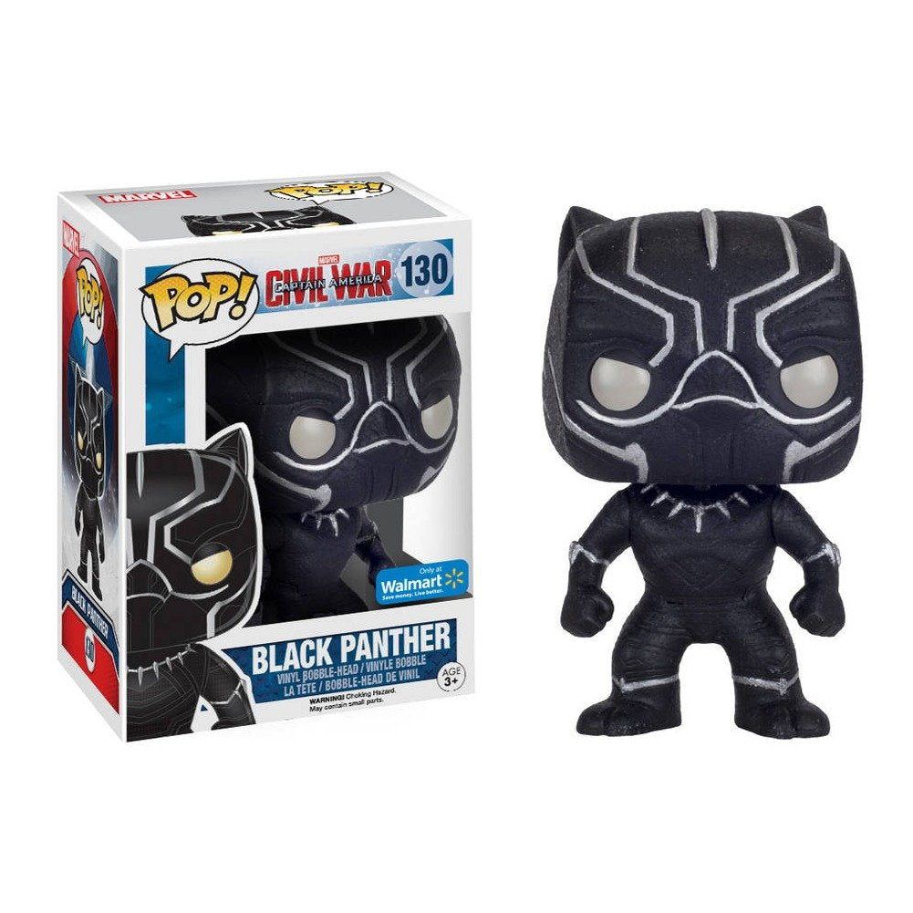 POP Black Panther Capitán América Civil War (Exclusivo de Walmart) 130