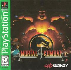An image of the game, console, or accessory Mortal Kombat 4 [Greatest Hits] - (CIB) (Playstation)