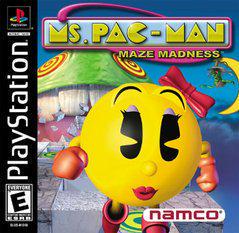 An image of the game, console, or accessory Ms. Pac-Man Maze Madness - (CIB) (Playstation)