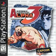 An image of the game, console, or accessory Street Fighter Alpha 3 - (CIB) (Playstation)