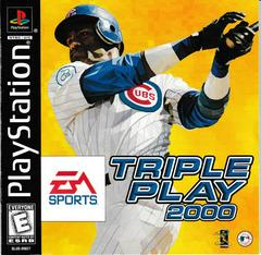 An image of the game, console, or accessory Triple Play 2000 - (CIB) (Playstation)