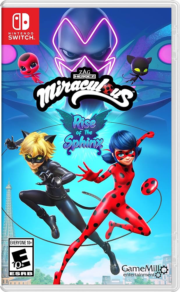 An image of the game, console, or accessory Miraculous Rise of the Sphinx - (CIB) (Nintendo Switch)