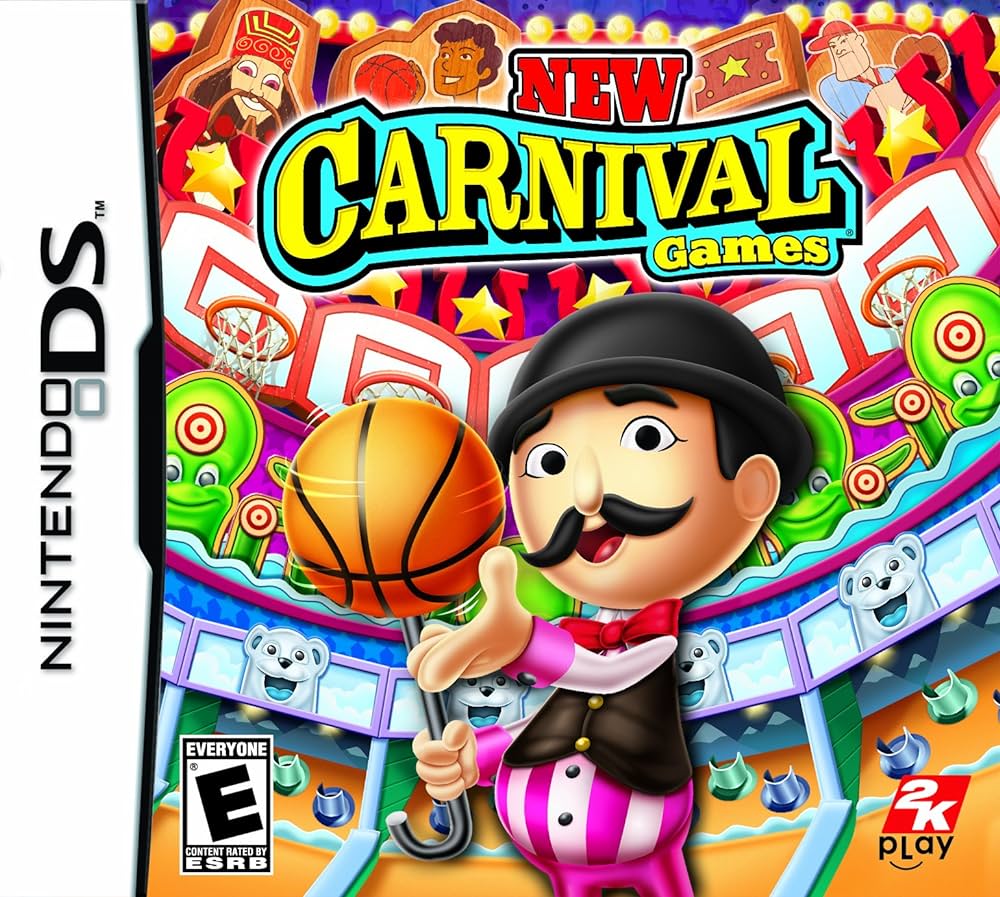An image of the game, console, or accessory New Carnival Games - (LS) (Nintendo DS)