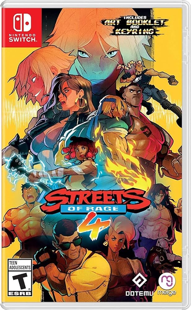 An image of the game, console, or accessory Streets of Rage 4 [Classic Edition] - (CIB) (Nintendo Switch)