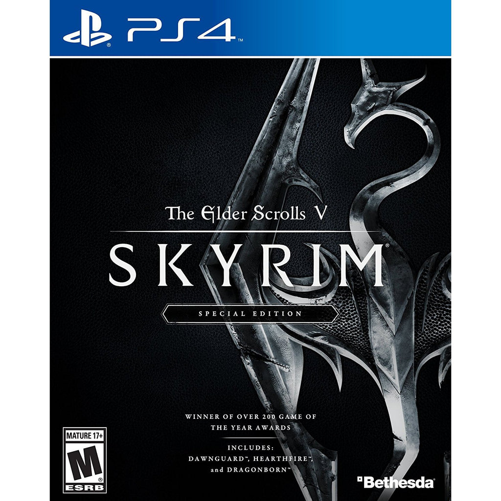 An image of the game, console, or accessory Elder Scrolls V: Skyrim [Anniversary Edition] - (CIB) (Playstation 4)