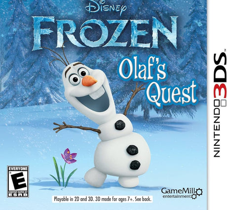 An image of the game, console, or accessory Frozen: Olaf's Quest [Nintendo Selects] - (CIB) (Nintendo 3DS)