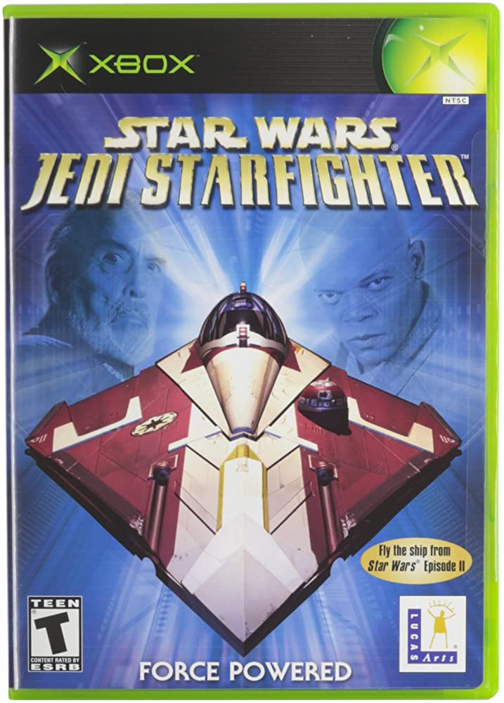 An image of the game, console, or accessory Star Wars Jedi Starfighter - (CIB) (Xbox)