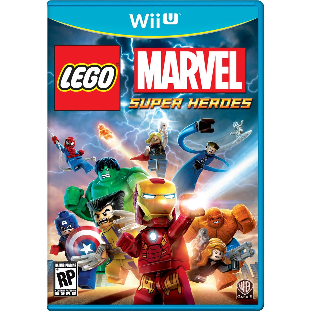 An image of the game, console, or accessory LEGO Marvel Super Heroes - (CIB) (Wii U)