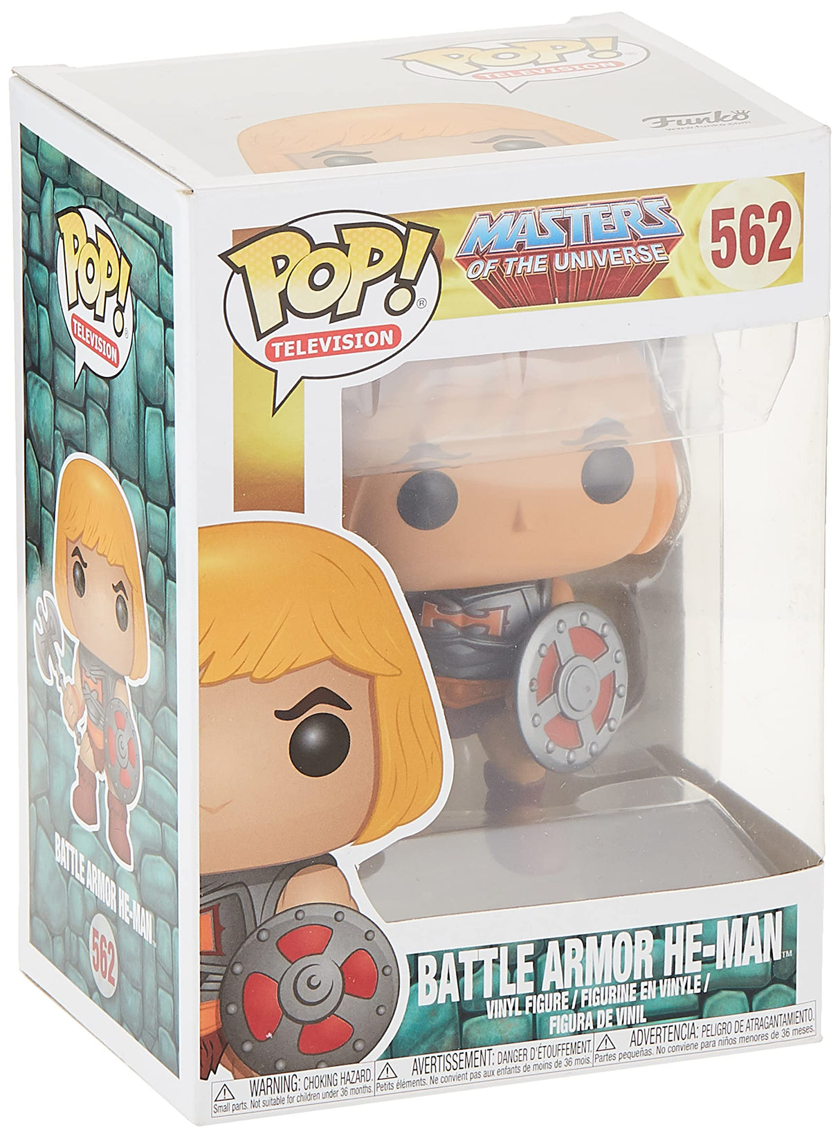 Armadura de batalla de televisión POP He-Man Masters of the Universe 562