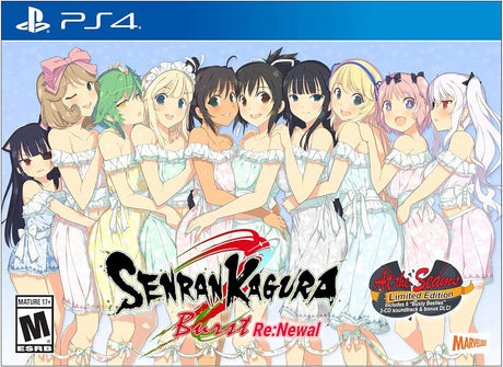 An image of the game, console, or accessory Senran Kagura Burst Re:Newal [At The Seams Edition] - (Sealed - P/O) (Playstation 4)