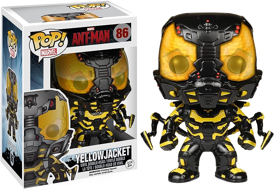 POP Marvel Chaqueta Amarilla Ant-Man 86