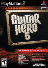 An image of the game, console, or accessory Guitar Hero 5 - (CIB) (Playstation 2)